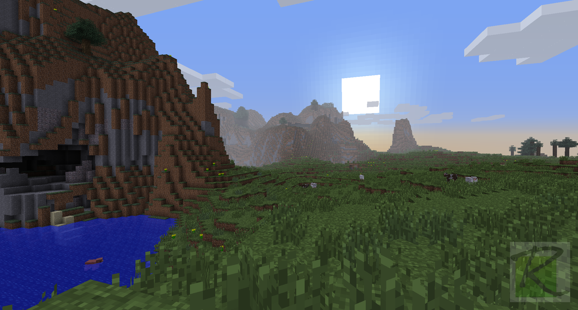 Mountains And Rolling Hills Minecraft Screenshots A Visual Journal Of Minecraft Gameplay